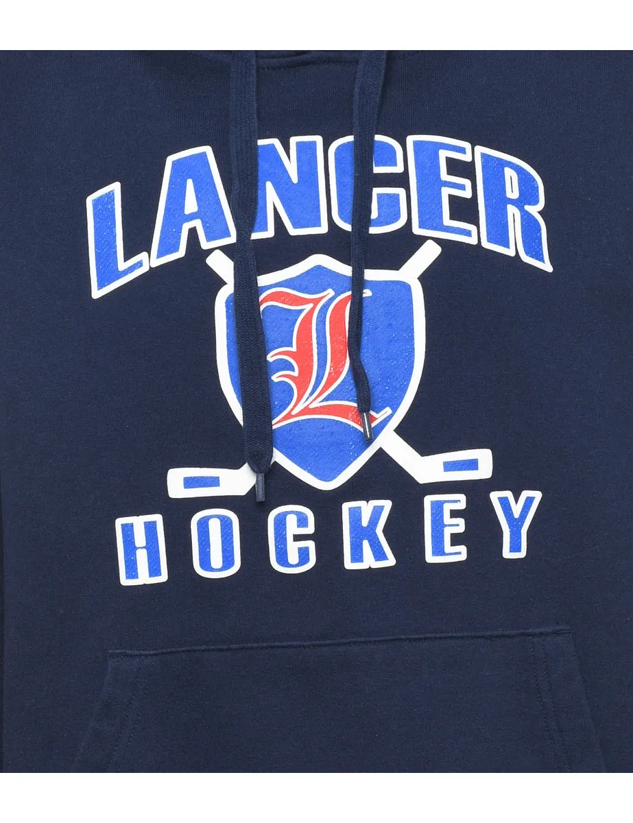 Hockey Hooded Sports Sweatshirt - L