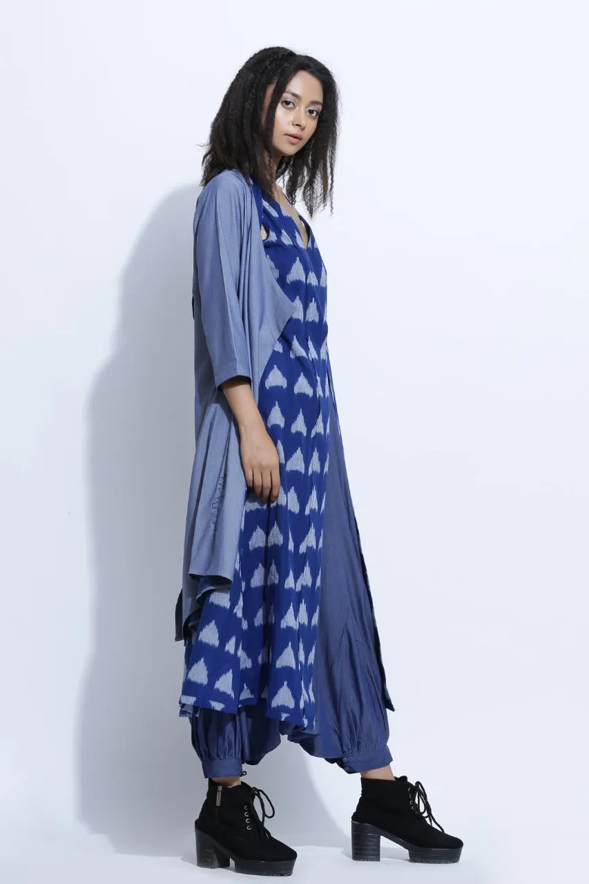 Ikat Jacket Set