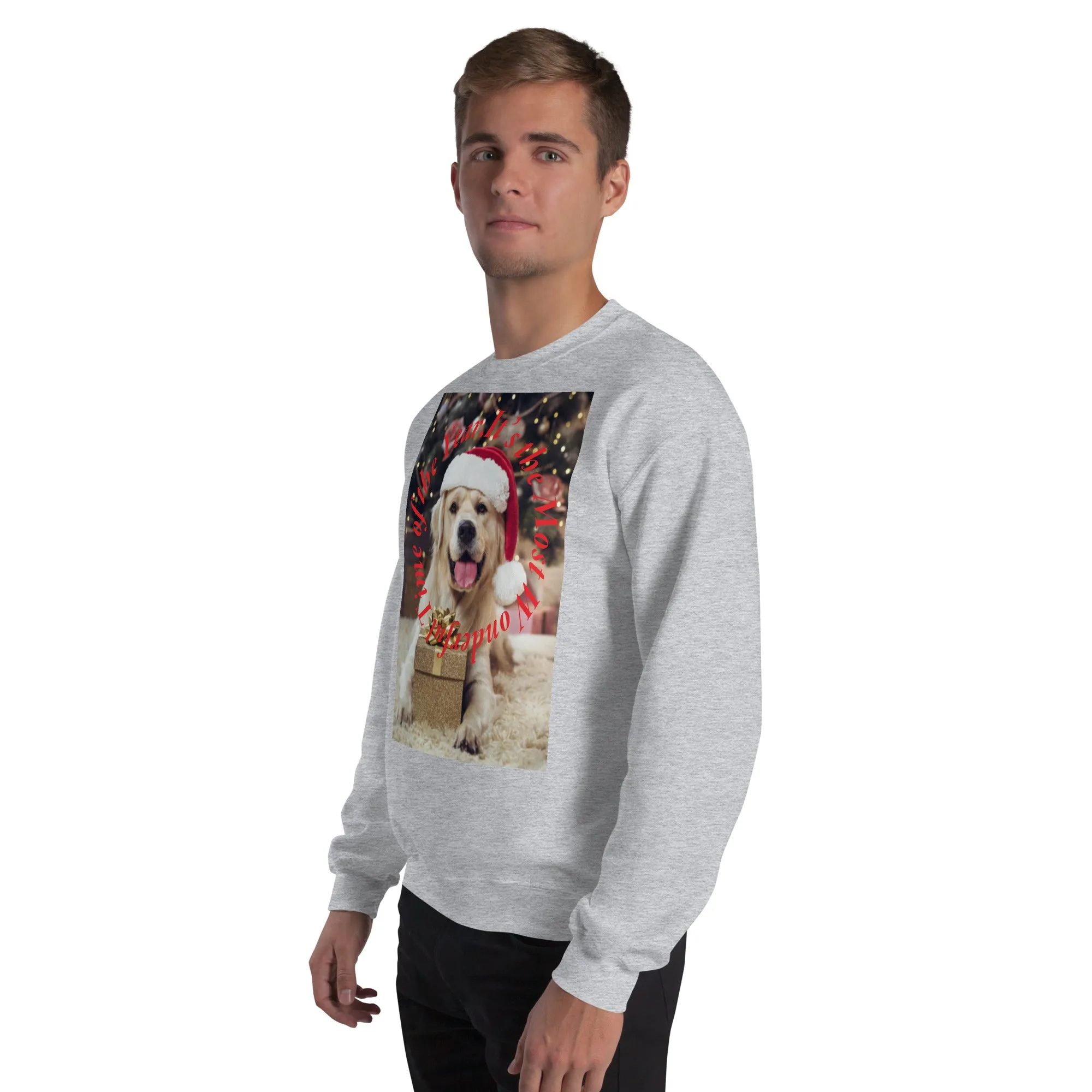 It's The Most Wonderful Time of The Year Christmas Sweatshirt (Glamourange Christmas Sweatshirt Men)