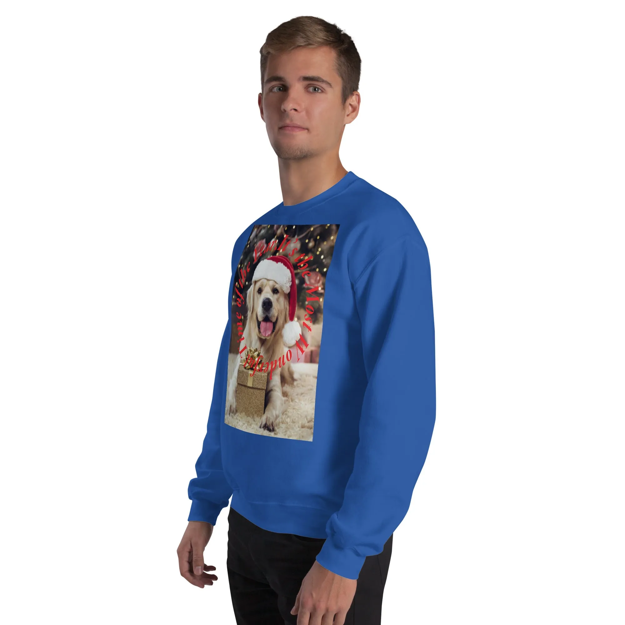It's The Most Wonderful Time of The Year Christmas Sweatshirt (Glamourange Christmas Sweatshirt Men)