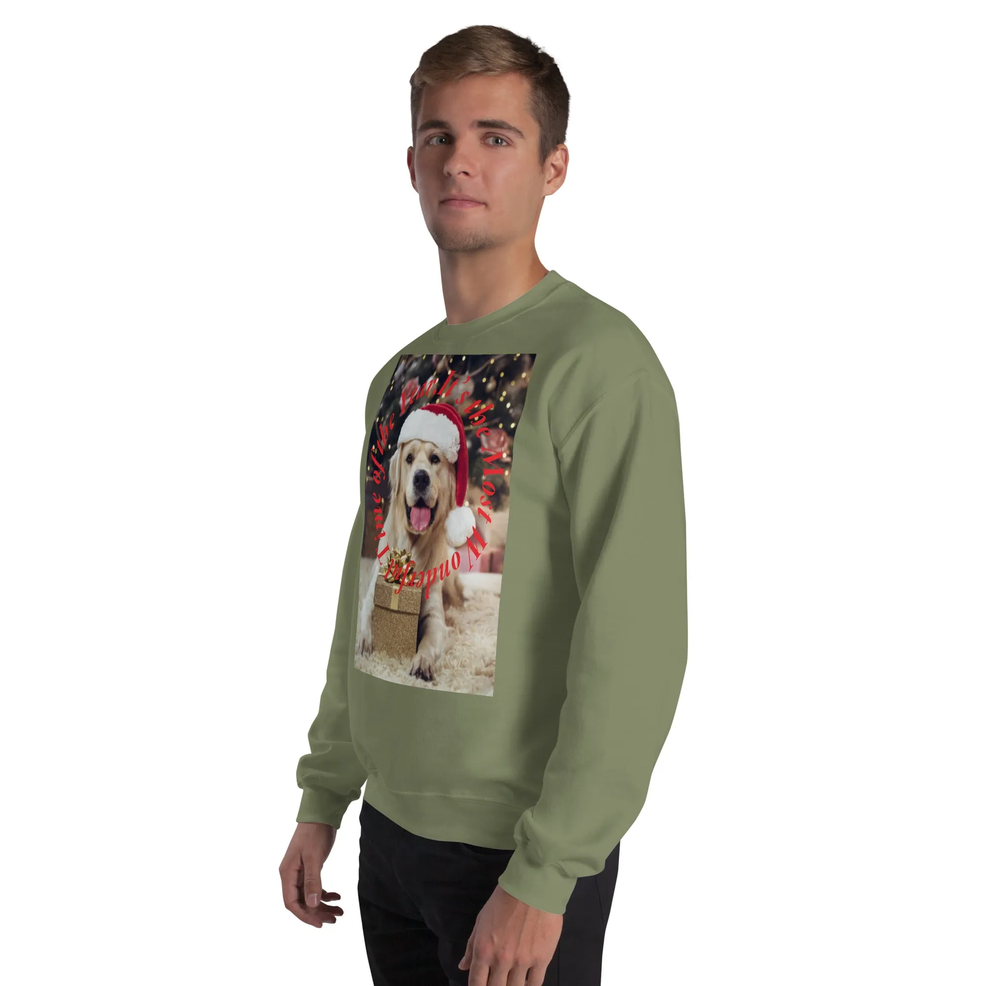 It's The Most Wonderful Time of The Year Christmas Sweatshirt (Glamourange Christmas Sweatshirt Men)
