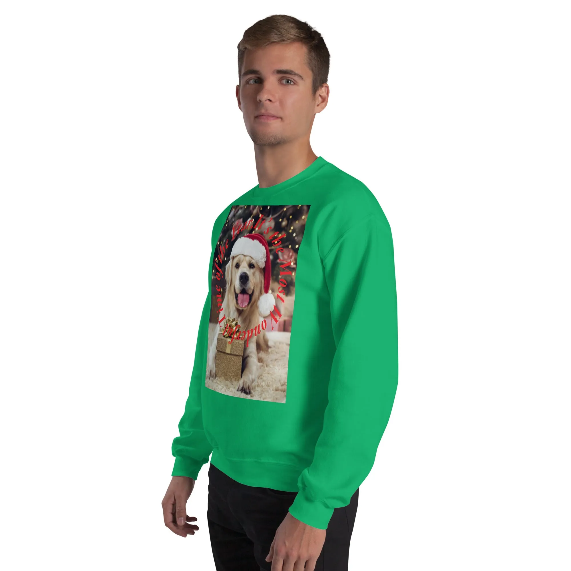 It's The Most Wonderful Time of The Year Christmas Sweatshirt (Glamourange Christmas Sweatshirt Men)