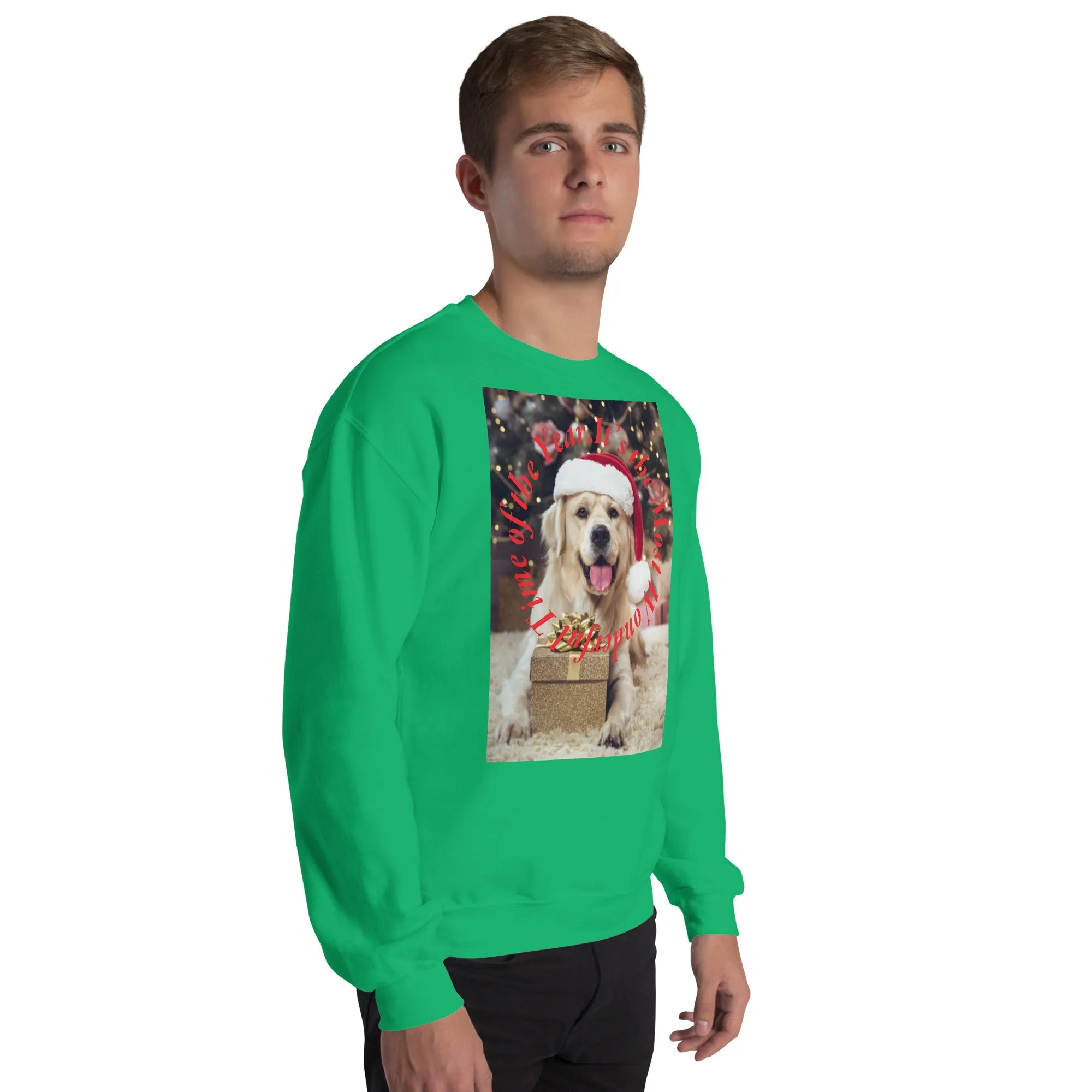 It's The Most Wonderful Time of The Year Christmas Sweatshirt (Glamourange Christmas Sweatshirt Men)