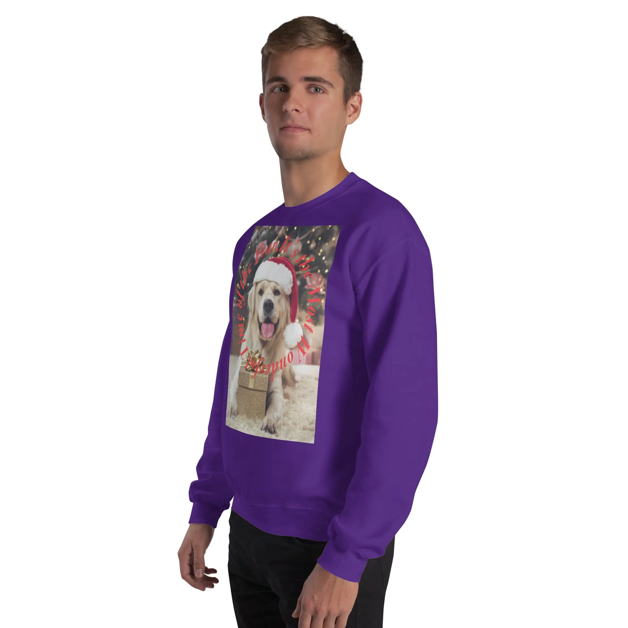 It's The Most Wonderful Time of The Year Christmas Sweatshirt (Glamourange Christmas Sweatshirt Men)