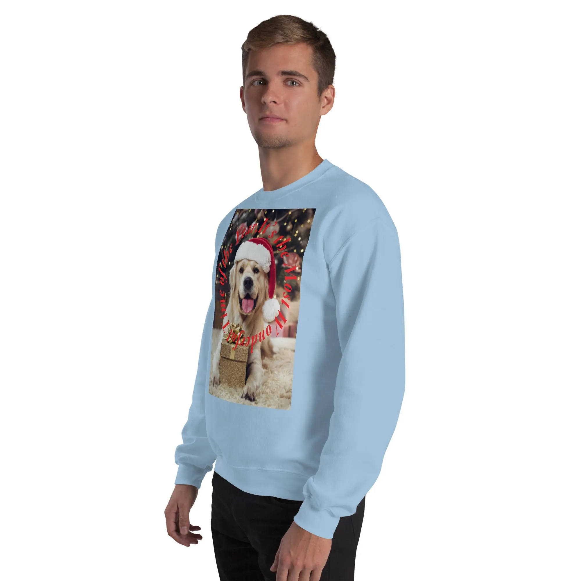 It's The Most Wonderful Time of The Year Christmas Sweatshirt (Glamourange Christmas Sweatshirt Men)