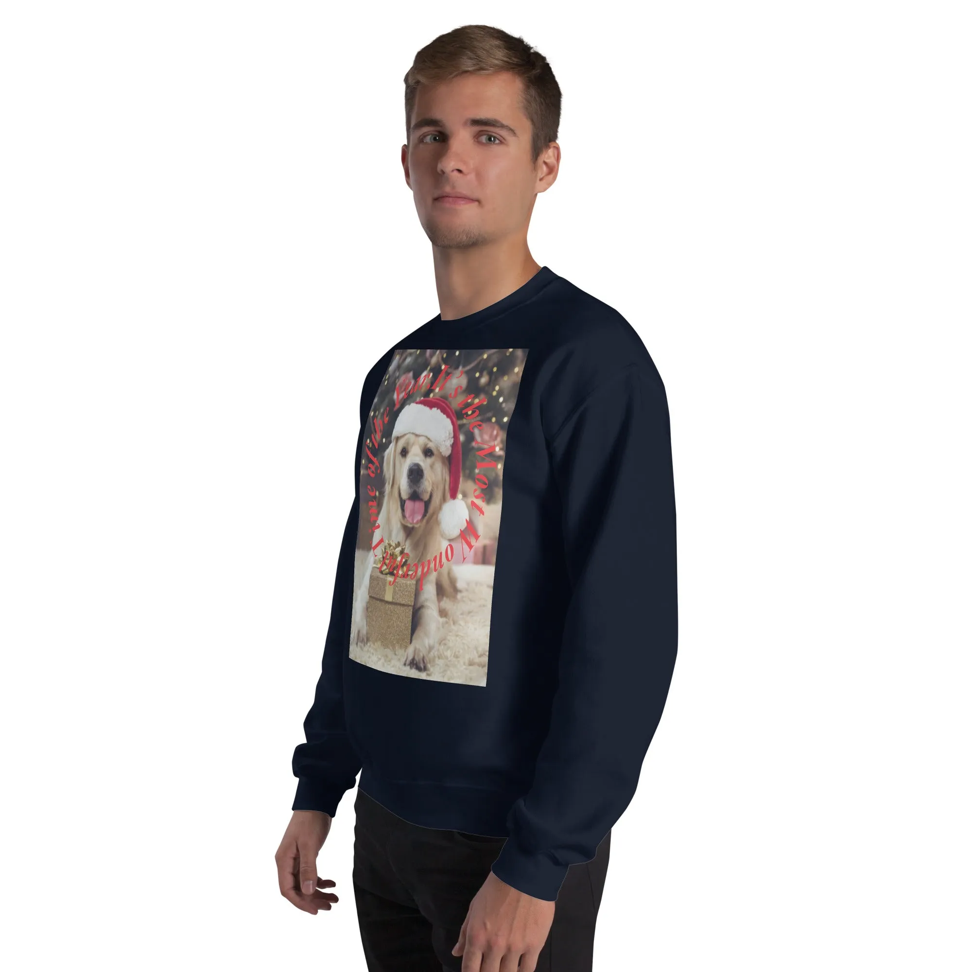 It's The Most Wonderful Time of The Year Christmas Sweatshirt (Glamourange Christmas Sweatshirt Men)