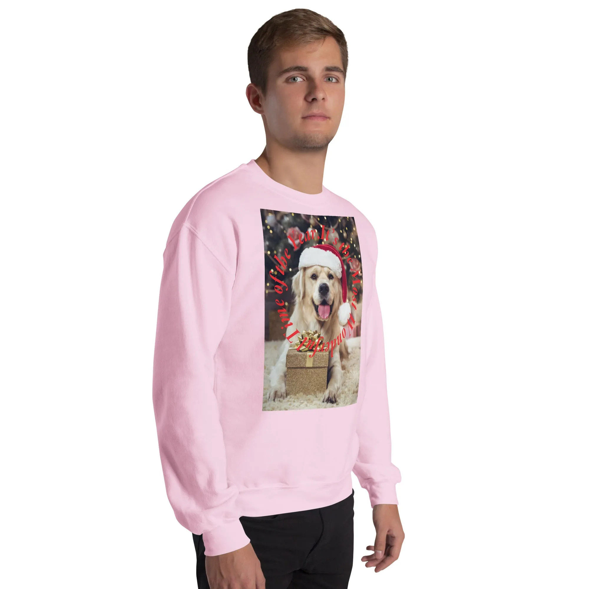 It's The Most Wonderful Time of The Year Christmas Sweatshirt (Glamourange Christmas Sweatshirt Men)