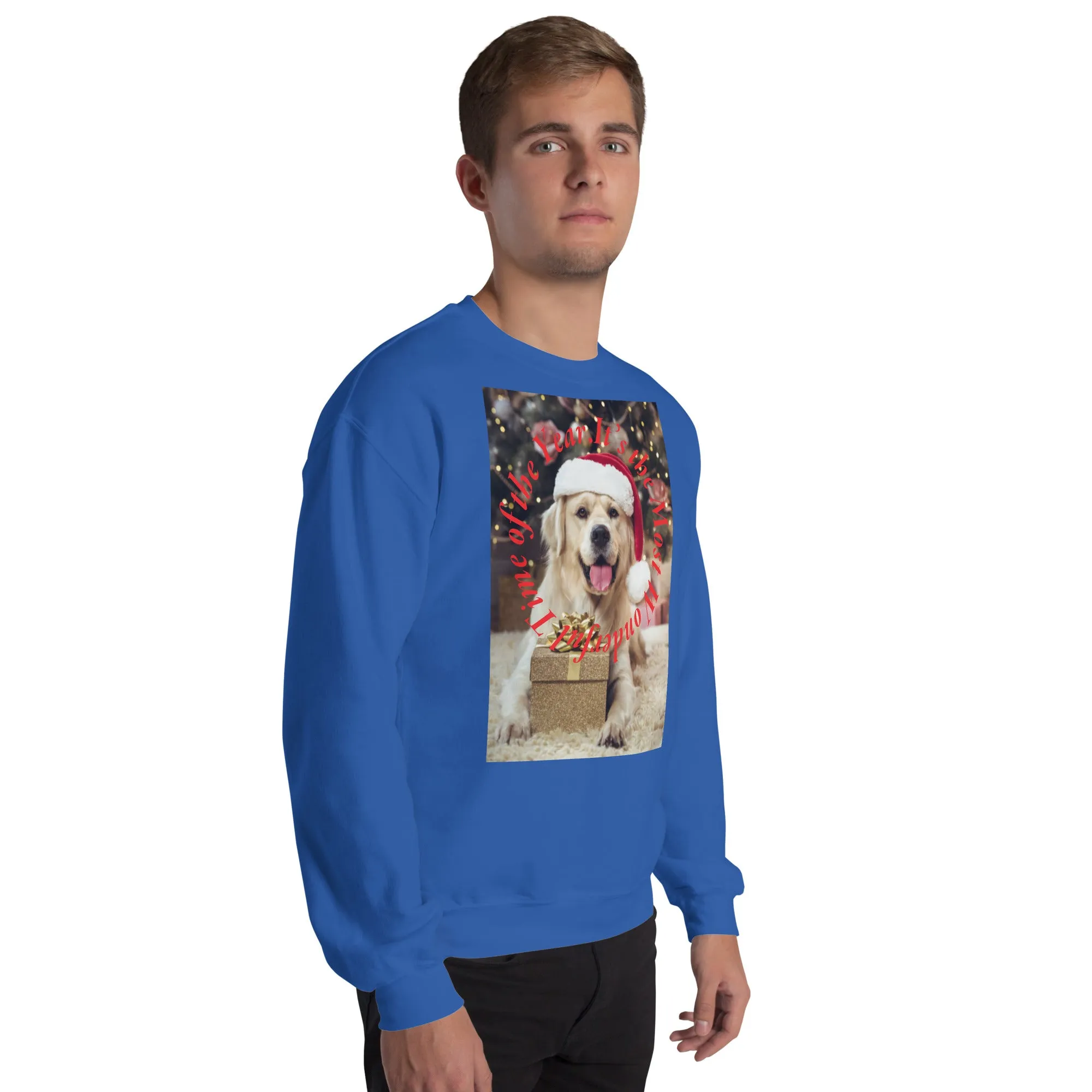 It's The Most Wonderful Time of The Year Christmas Sweatshirt (Glamourange Christmas Sweatshirt Men)