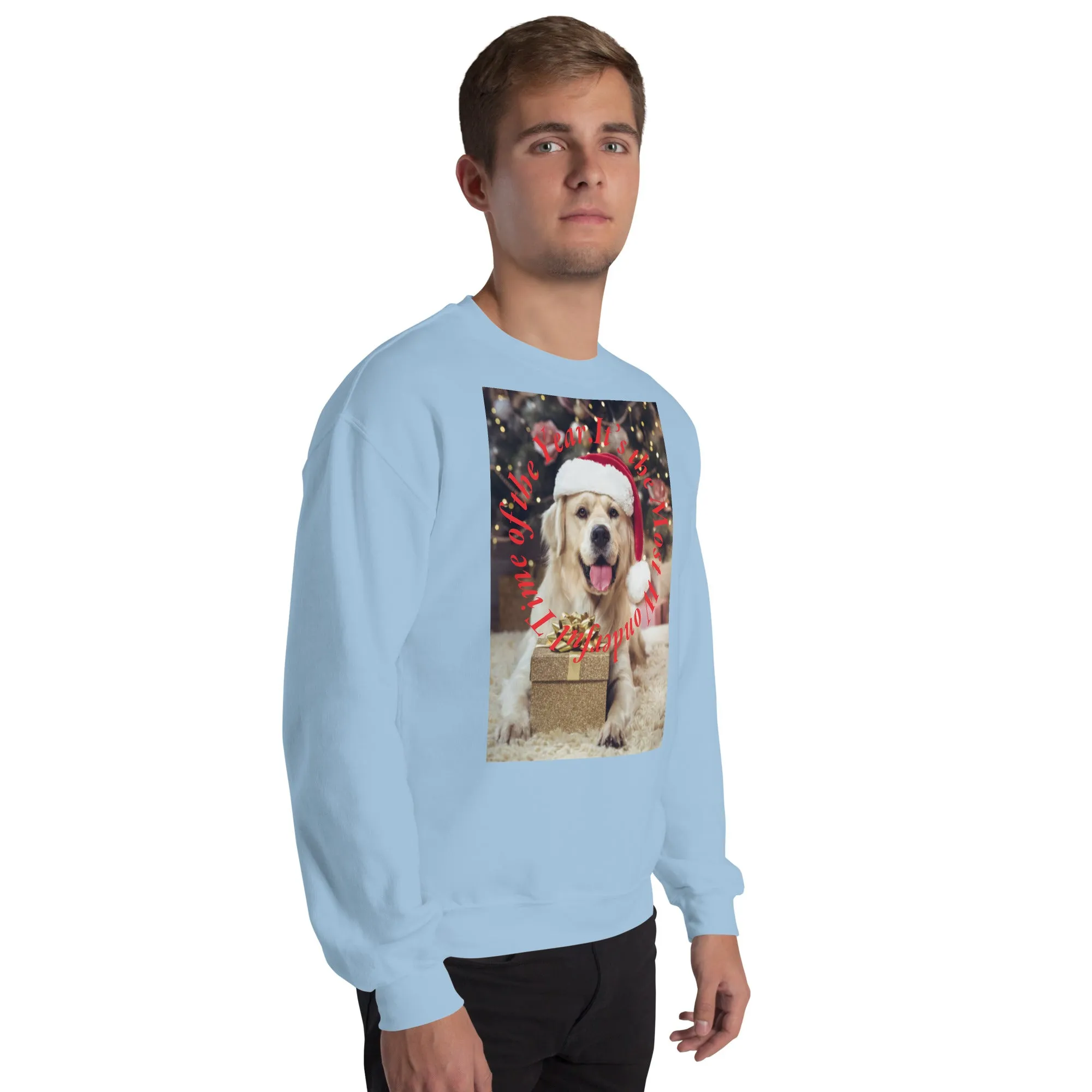 It's The Most Wonderful Time of The Year Christmas Sweatshirt (Glamourange Christmas Sweatshirt Men)