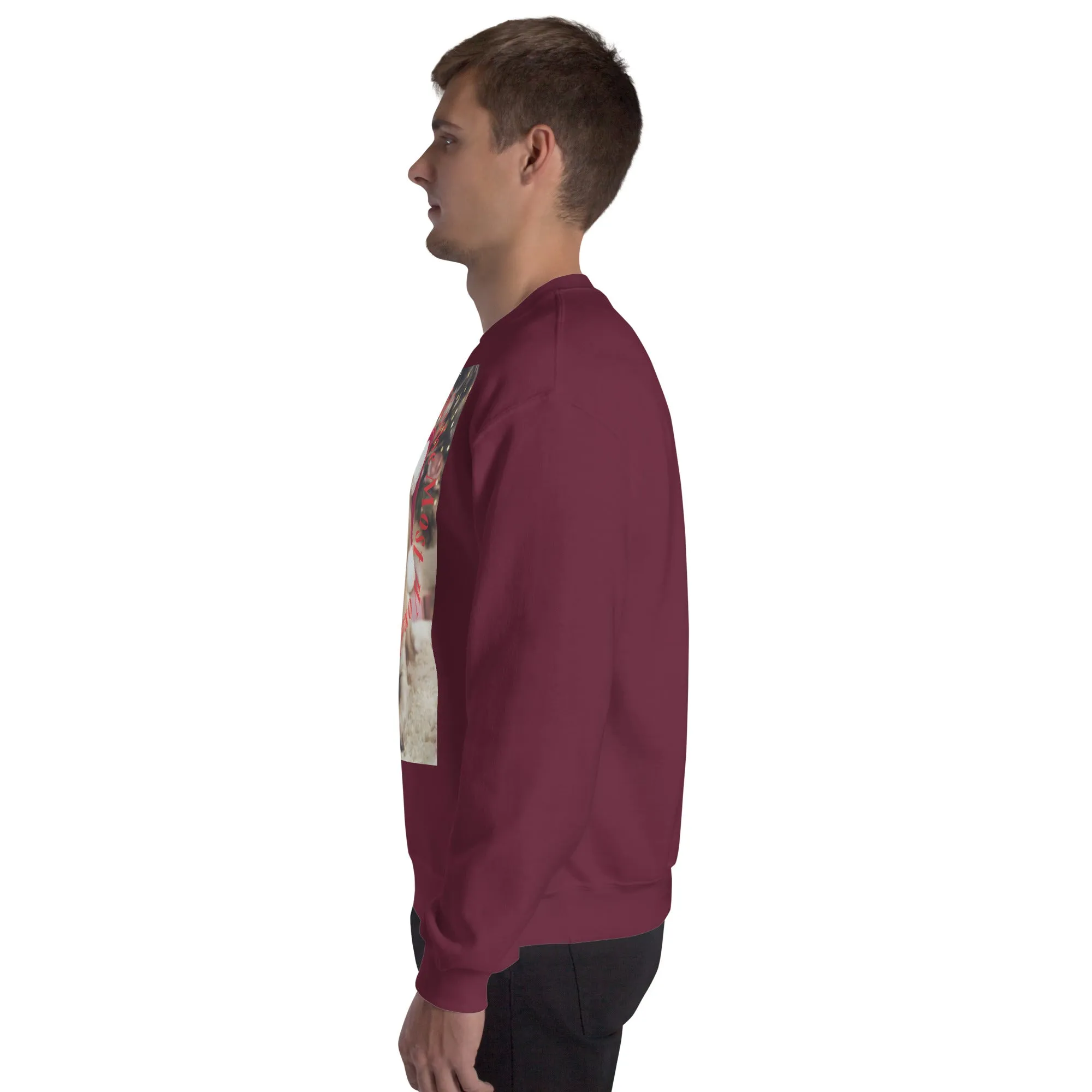 It's The Most Wonderful Time of The Year Christmas Sweatshirt (Glamourange Christmas Sweatshirt Men)
