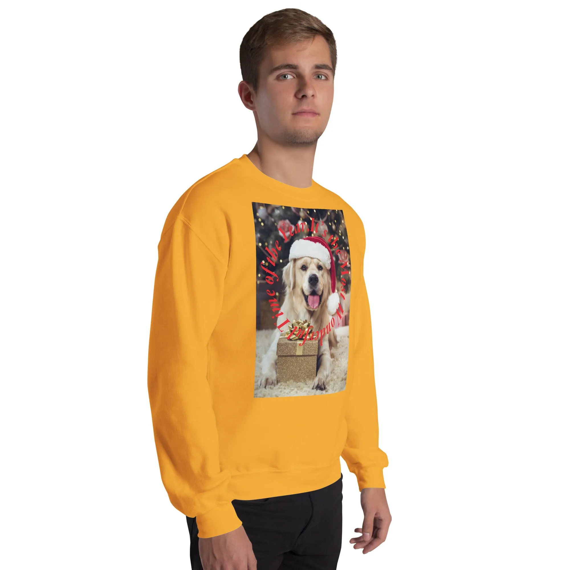It's The Most Wonderful Time of The Year Christmas Sweatshirt (Glamourange Christmas Sweatshirt Men)