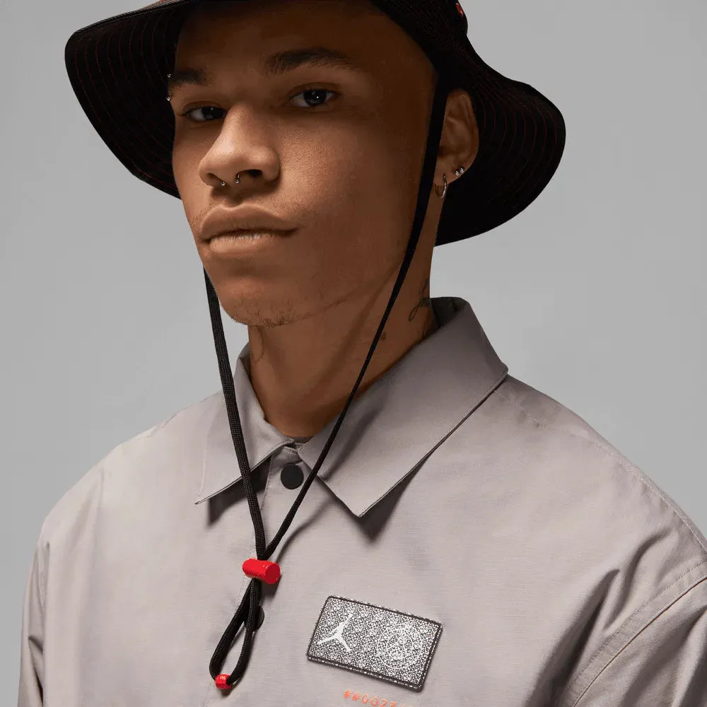 Jordan 2022-23 PSG Woven Jacket - Black-Bright Crimson