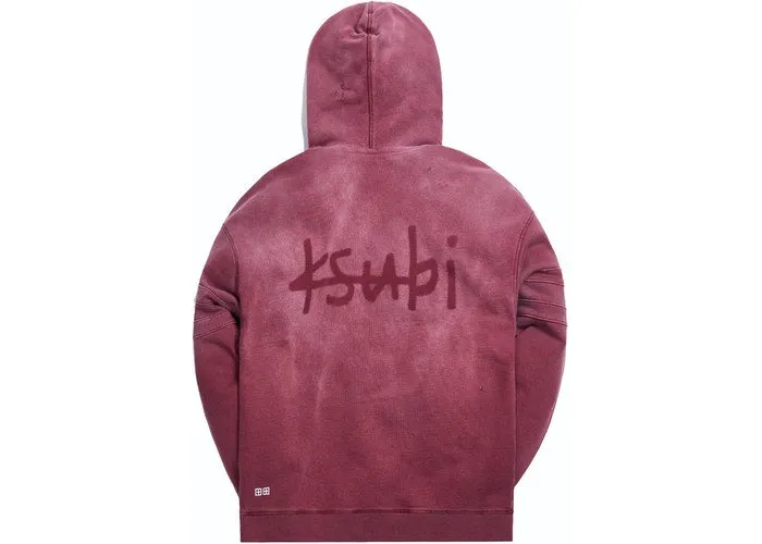 Kith x Ksubi Jonez Hoodie Washed Cabernet