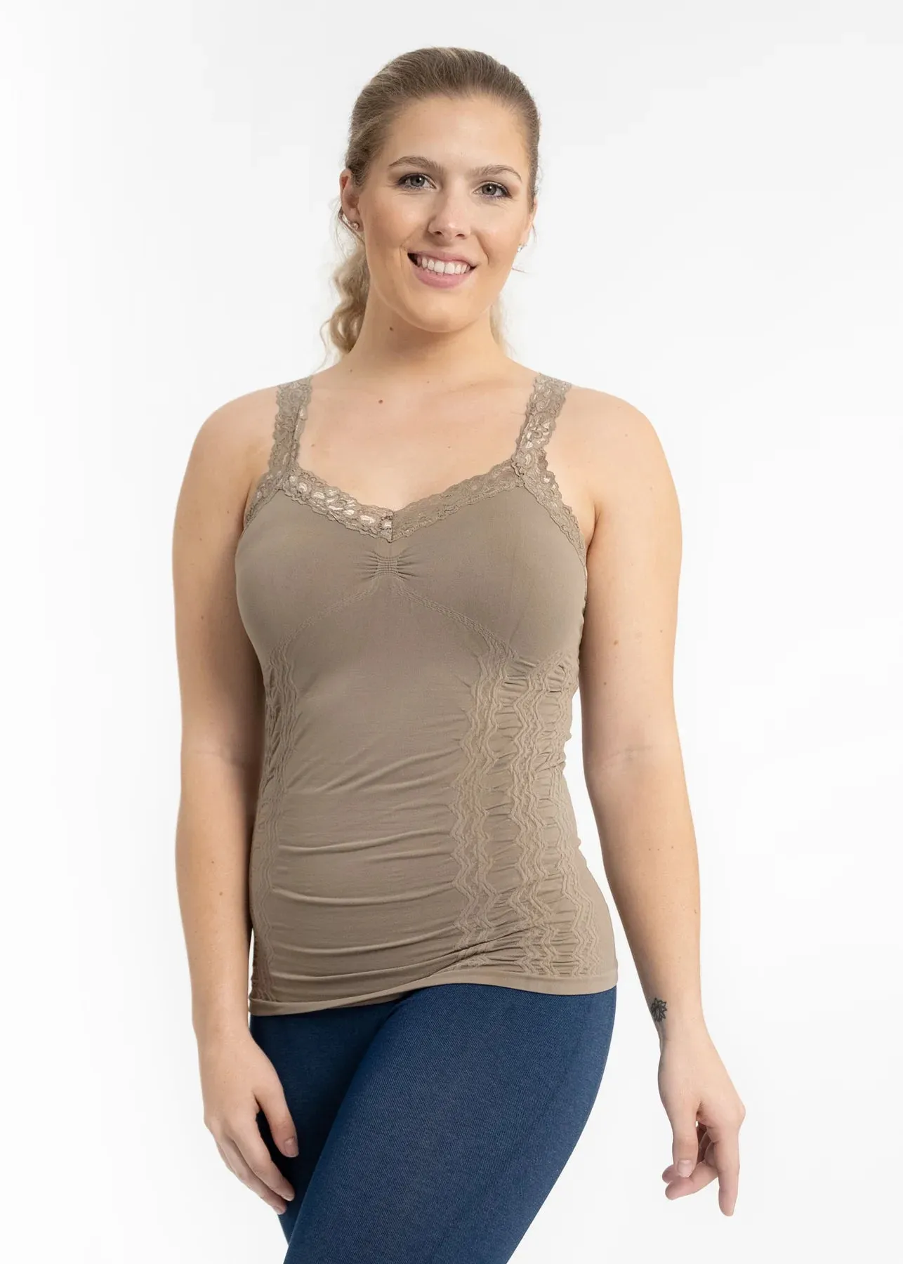 Lace Corset Cami