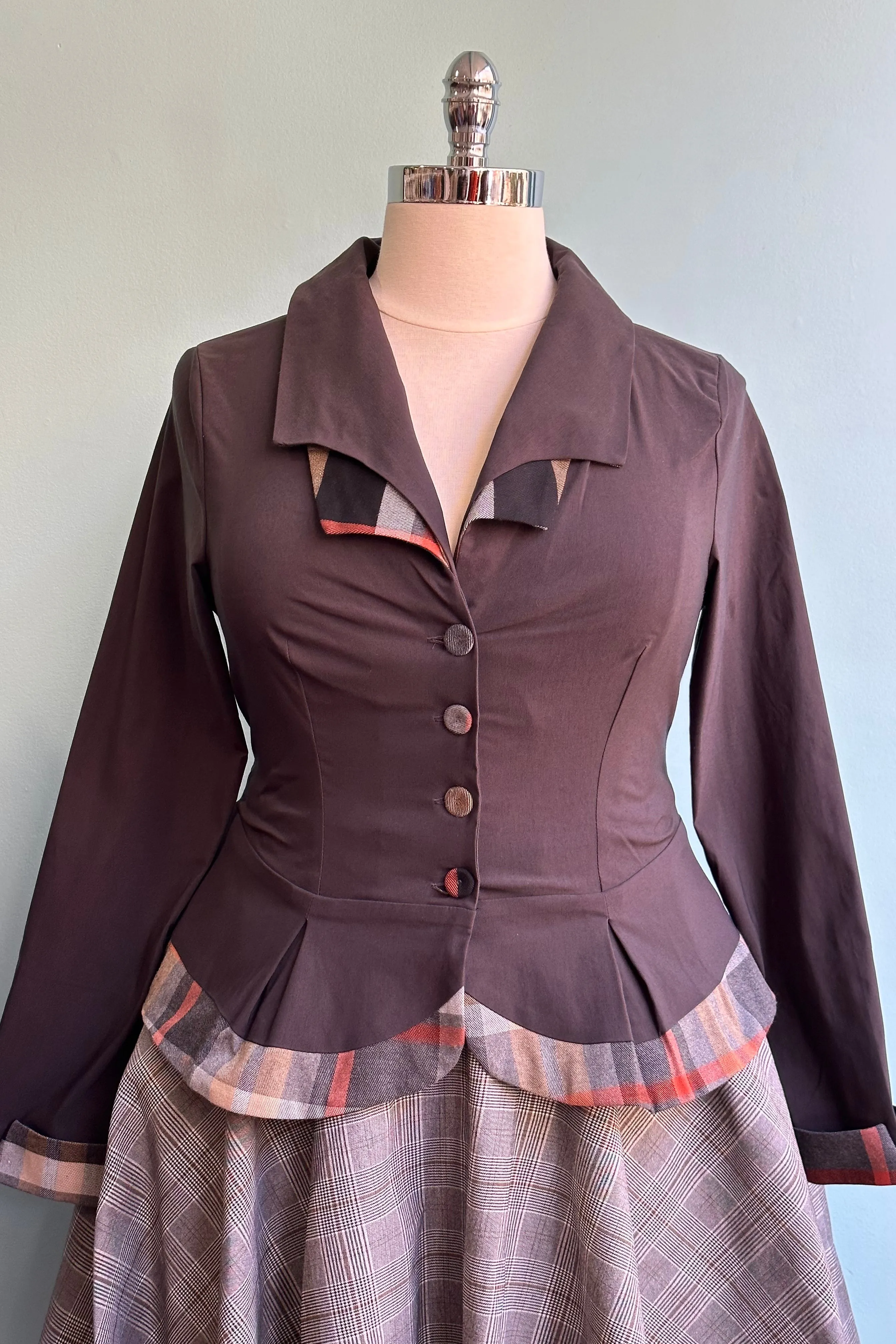 Landra Cool Bengaline Blazer By Miss Candyfloss