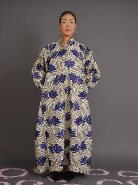 Lily Balloon Sleeved Maxi Dress