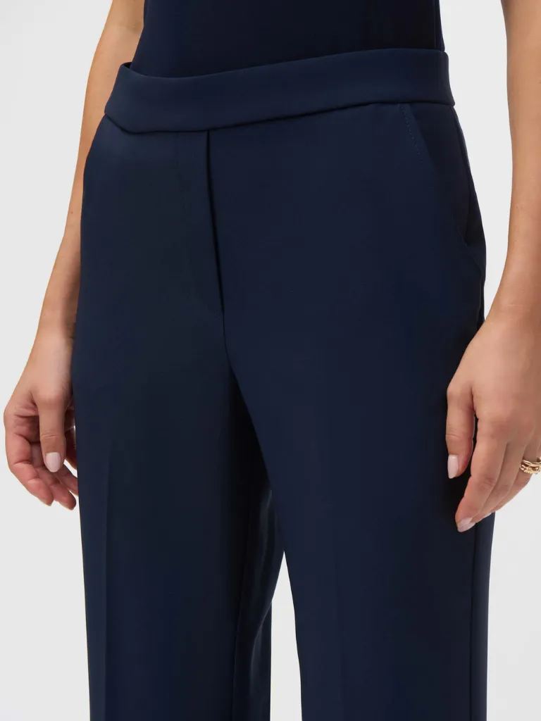 Lux Twill Flared Pull-On Pants