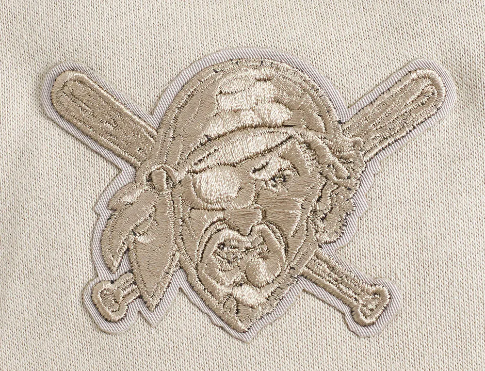 MLB PITTSBURGH PIRATES NEUTRAL WOMEN'S CREWNECK (TAUPE)