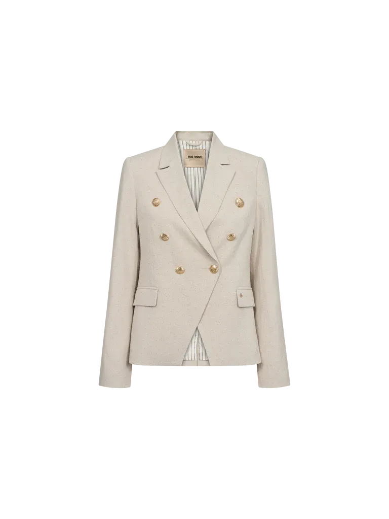 Mos Mosh Beliz Jolene Feather Grey Blazer