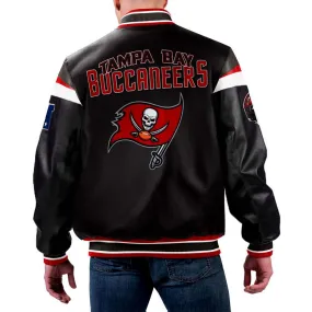 NFL Tampa Bay Buccaneers Leather Jacket Men and Women