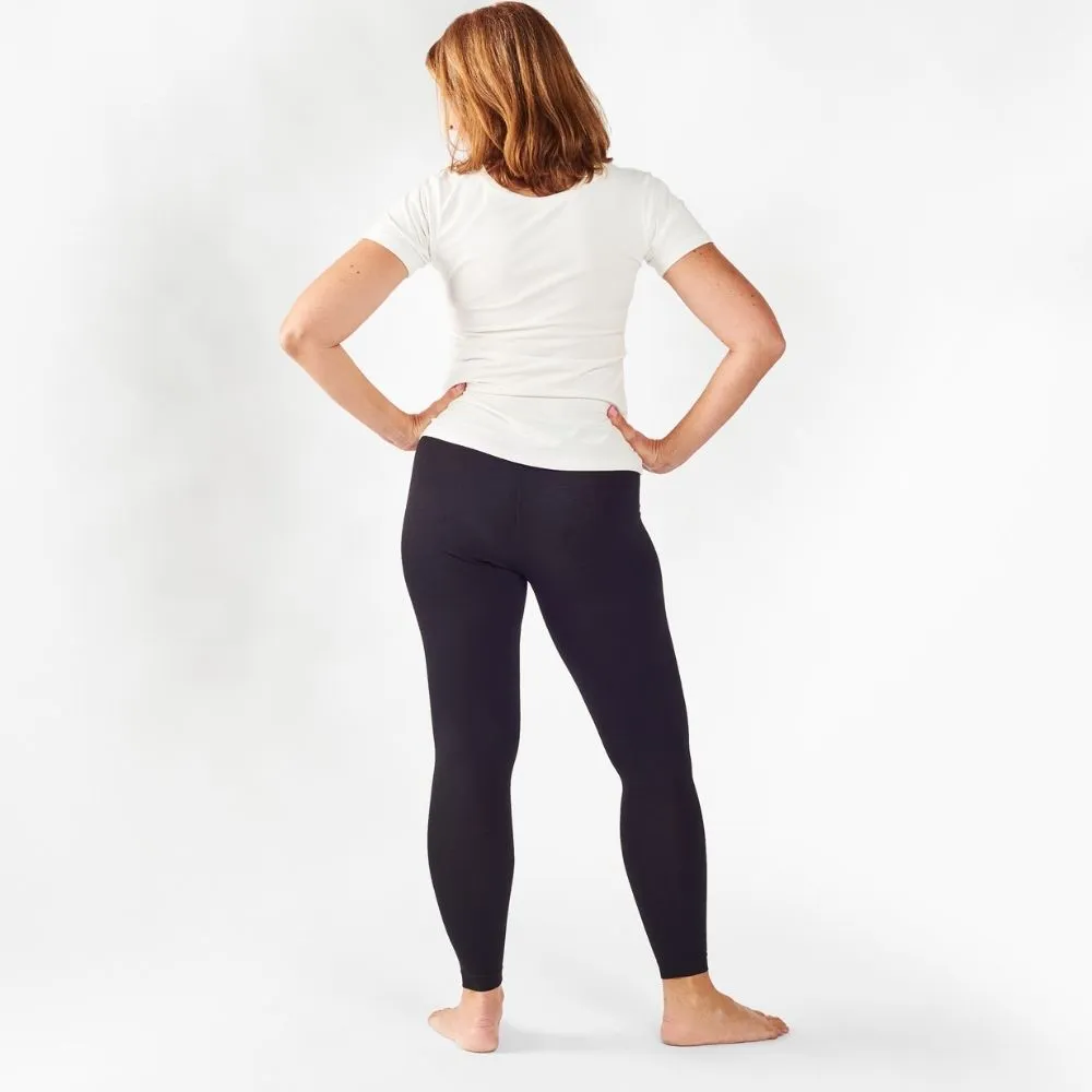 Organic Cotton Base Layer Ankle Leggings