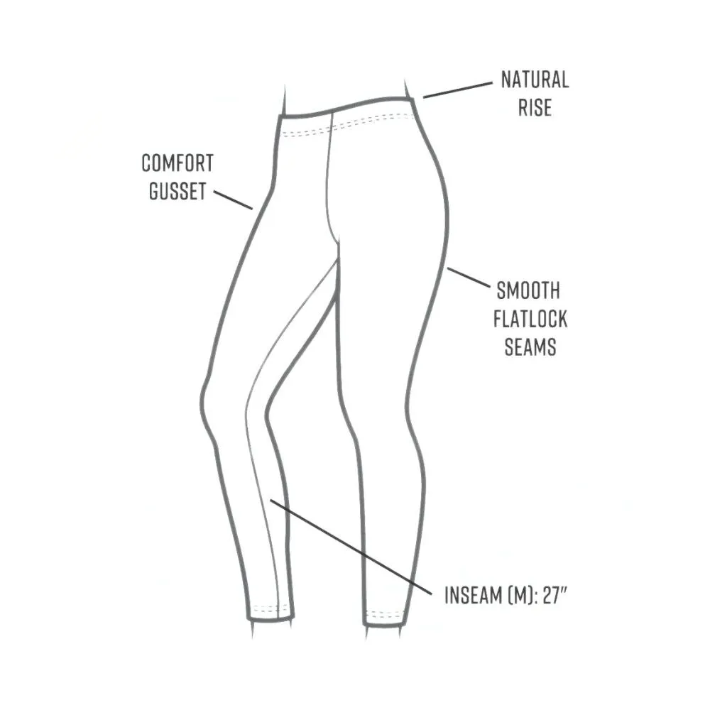 Organic Cotton Base Layer Ankle Leggings