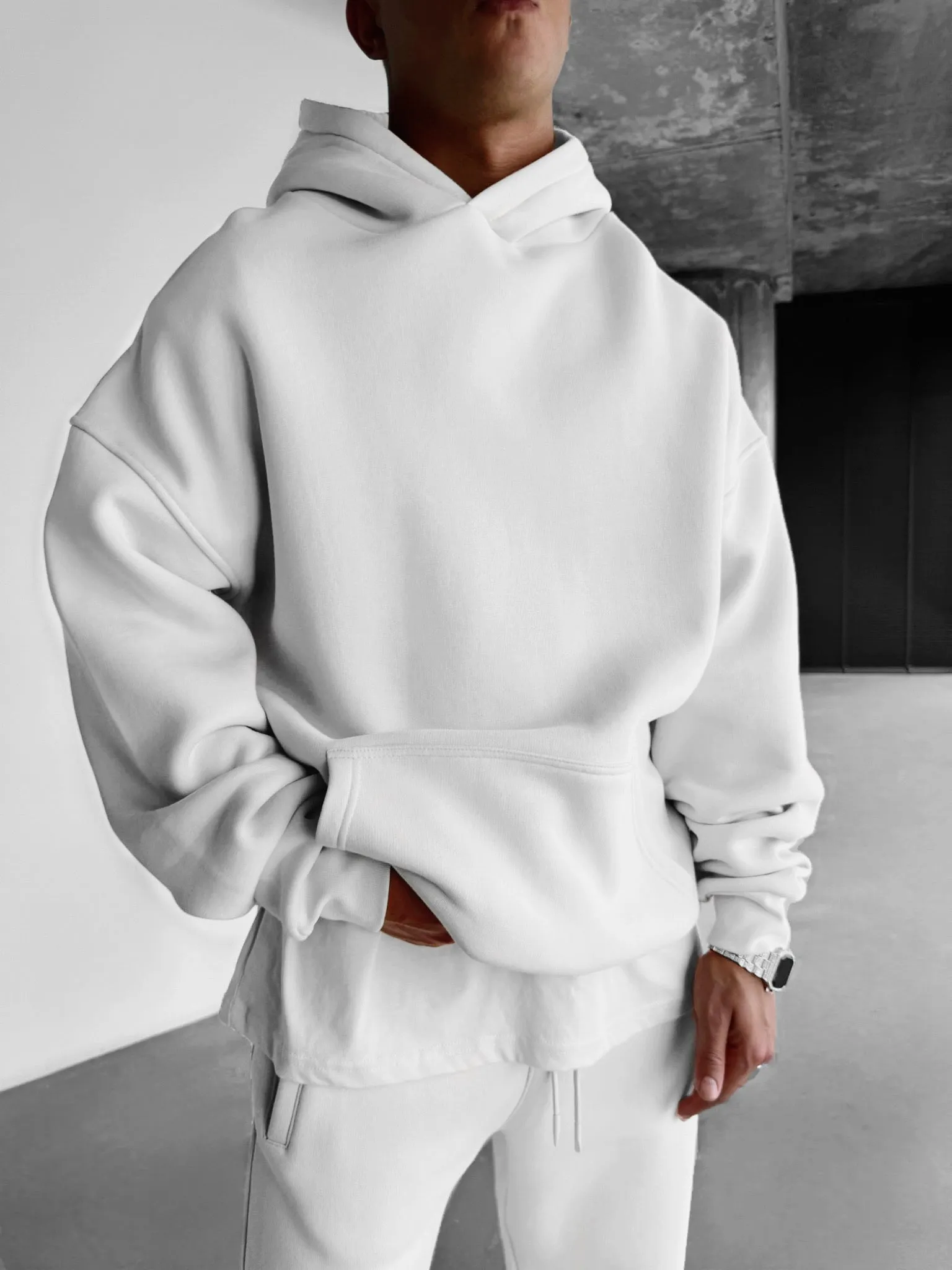Oversize Hoodie - White