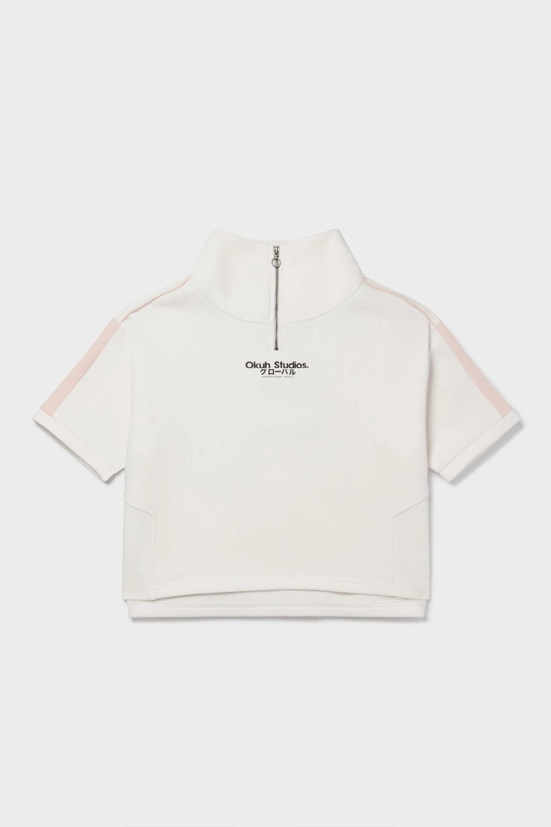 Oversized Short Sleeved Sweatshirt
