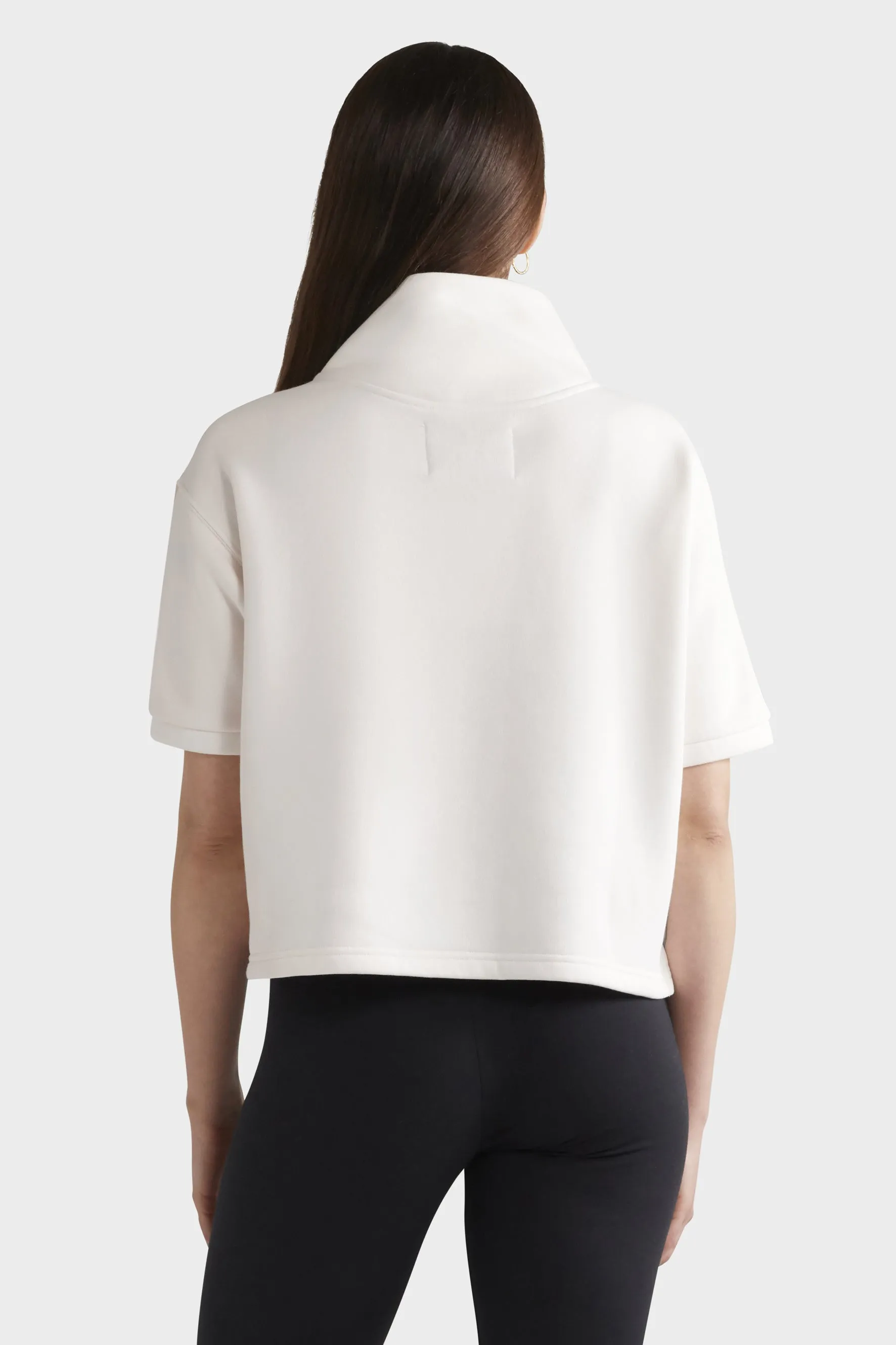 Oversized Short Sleeved Sweatshirt