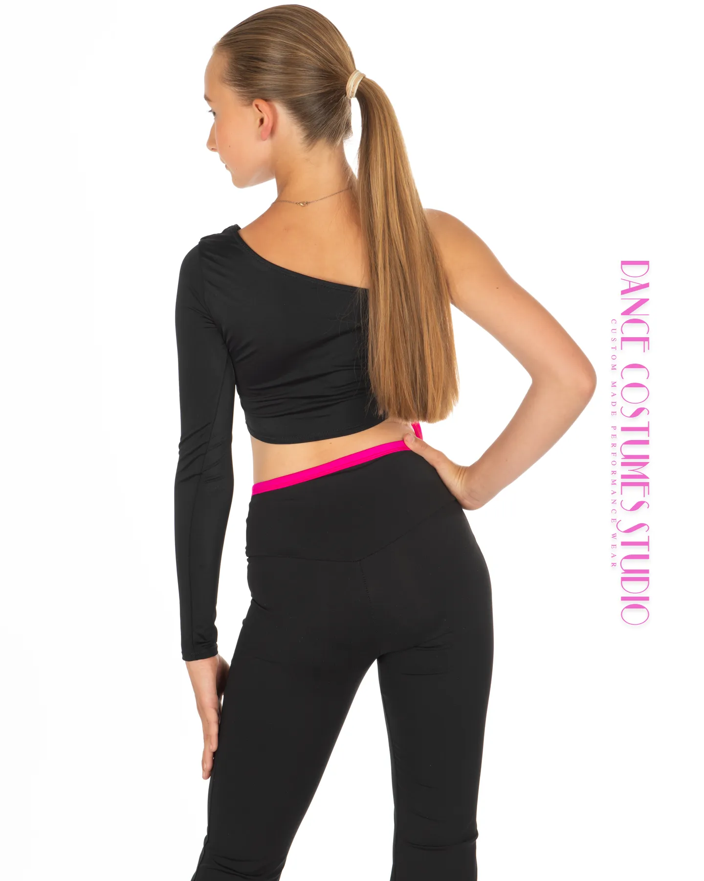 Paige Crisscrossed Dance Waist Pants