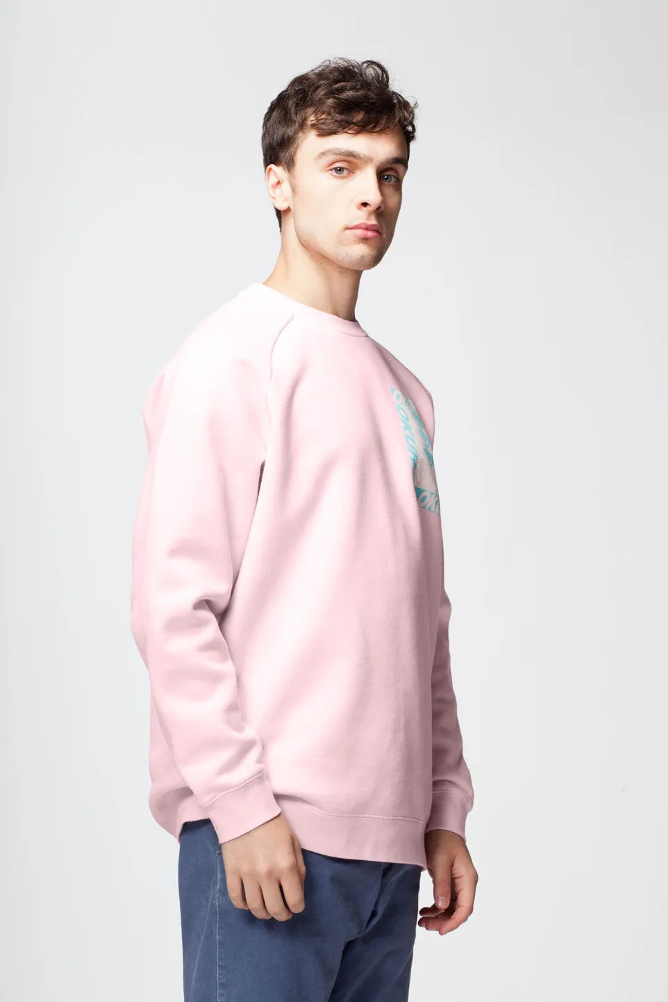 Pink Stratosphere Crew Sweatshirt
