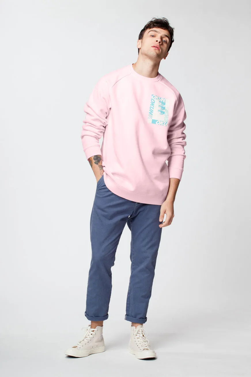 Pink Stratosphere Crew Sweatshirt