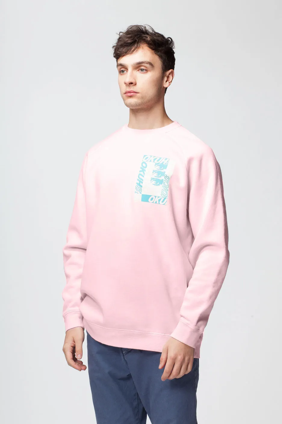 Pink Stratosphere Crew Sweatshirt