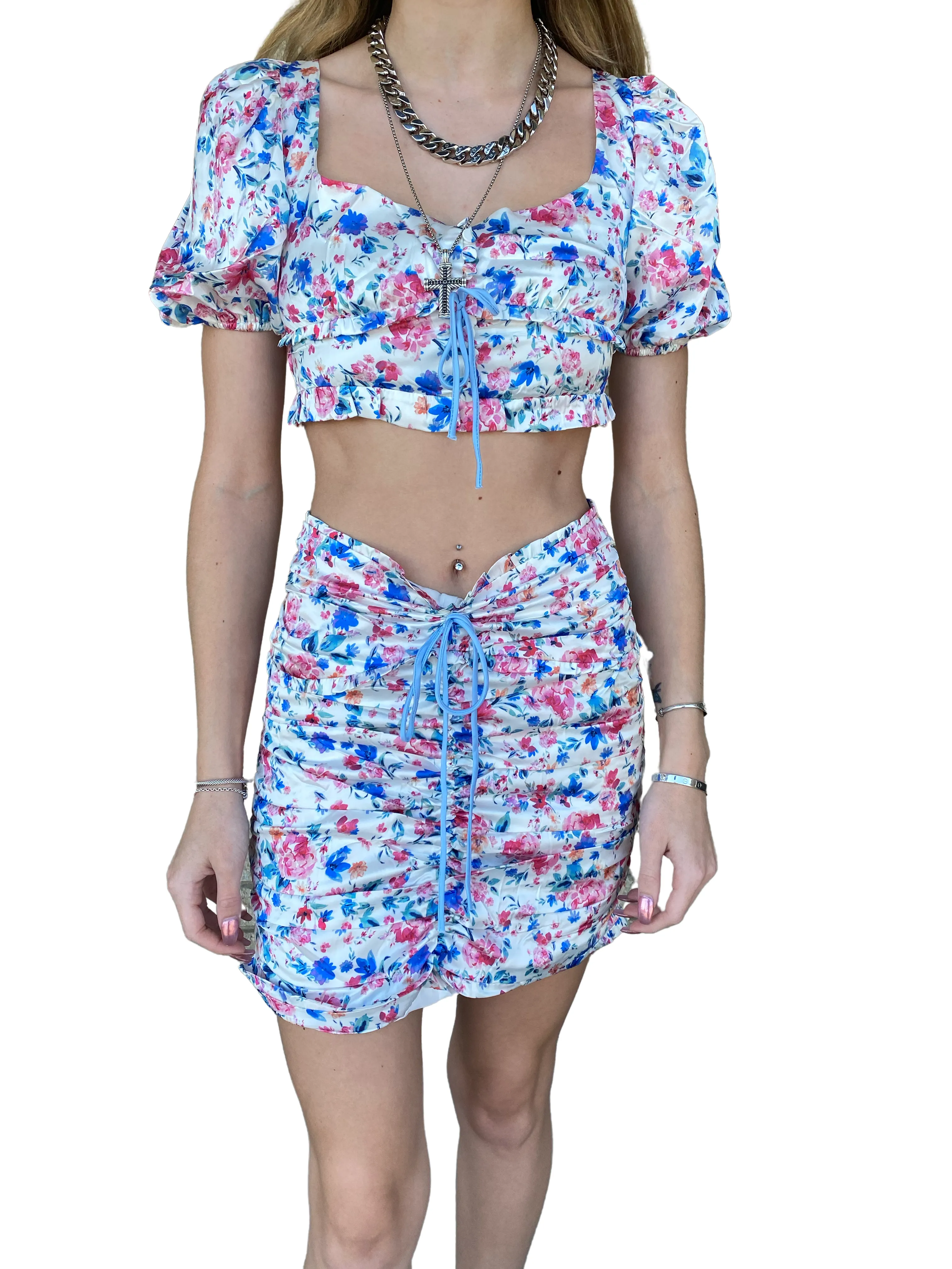 Polly Ruched Skirt