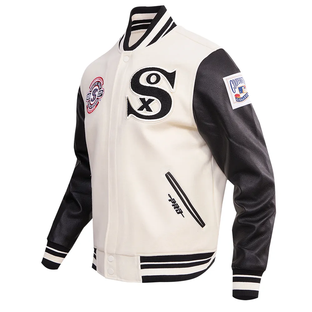 Pro Standard CHICAGO WHITE SOX RETRO CLASSIC RIB WOOL VARSITY JACKET
