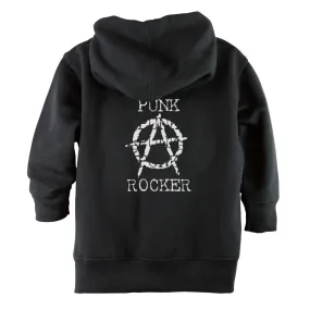 Punk Rocker Front Zipper Baby Hoodie