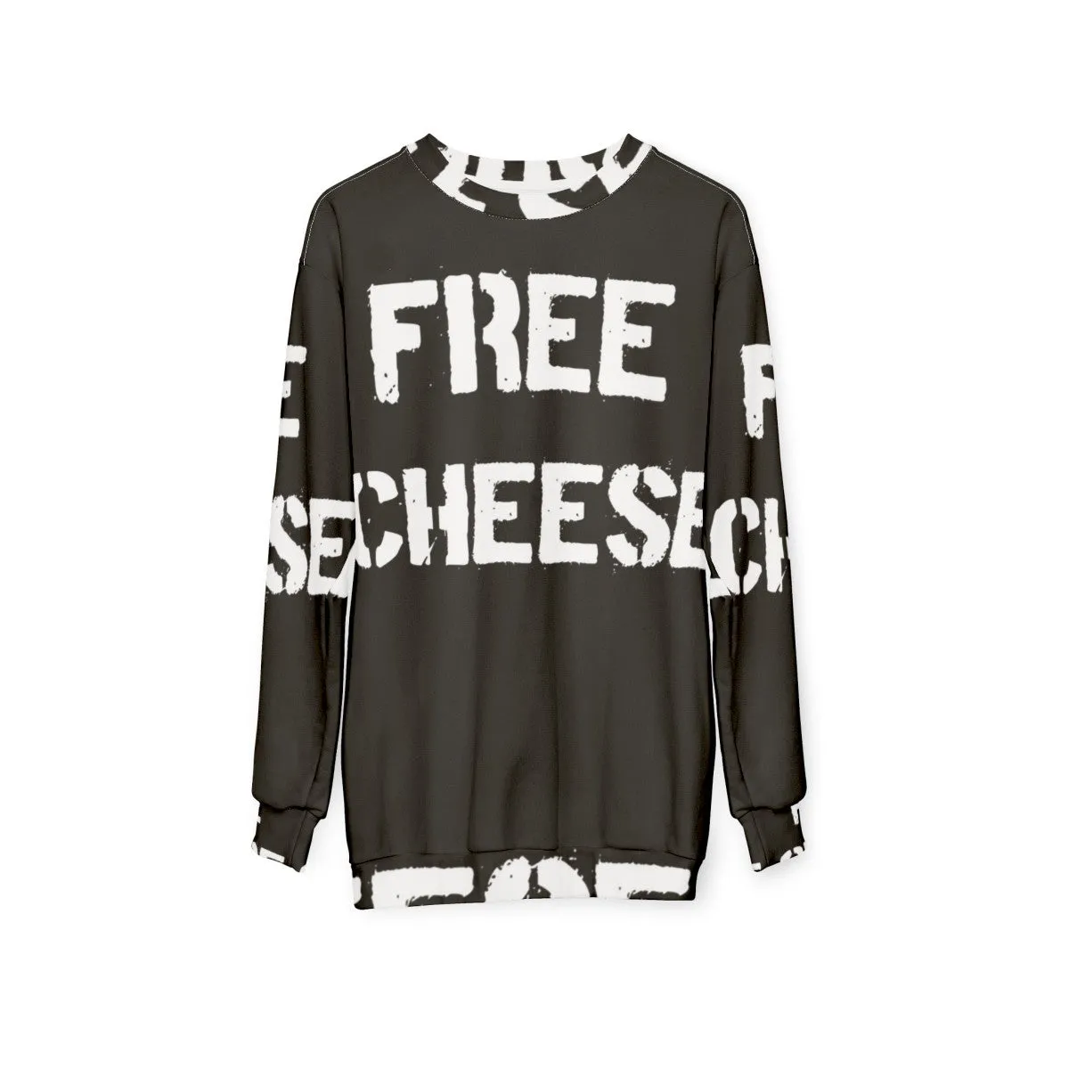 "Reservation Dogs Free Cheese Graphic Sweatshirt"