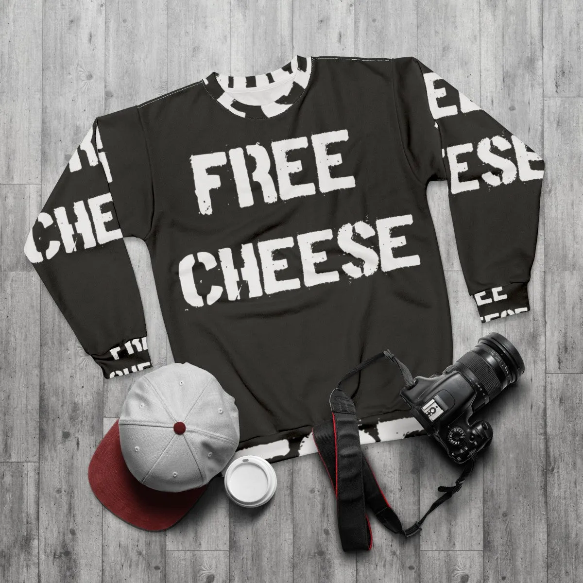 "Reservation Dogs Free Cheese Graphic Sweatshirt"