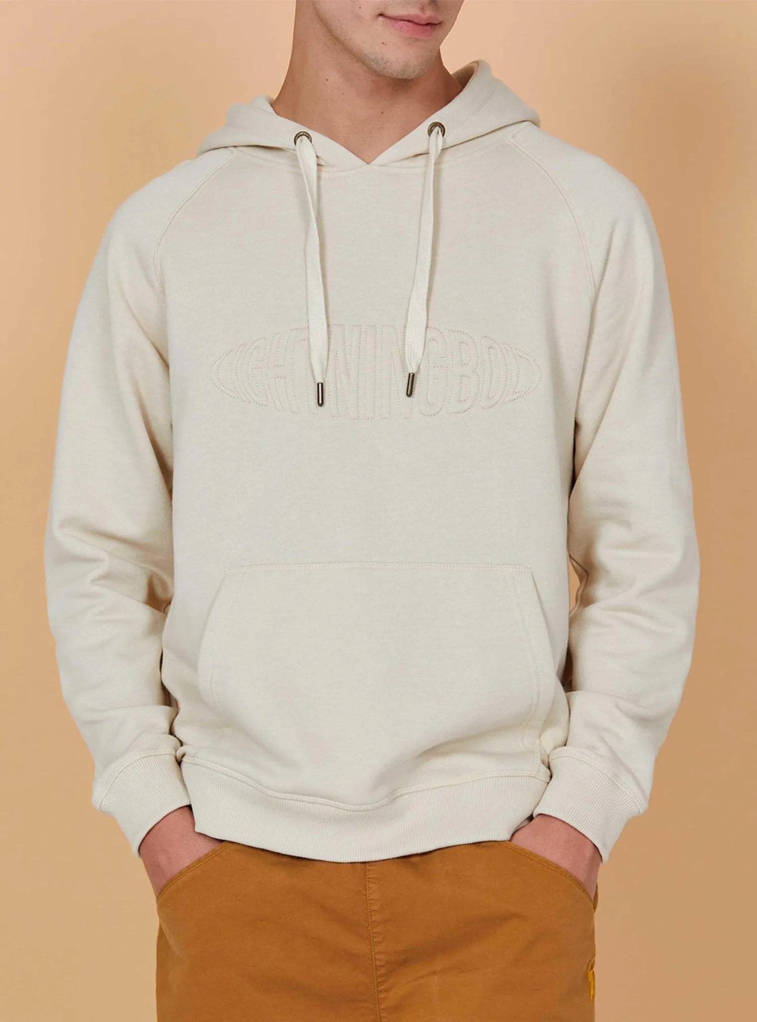 REGULAR HOODIE WITH HIGH RELIEF