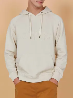 REGULAR HOODIE WITH HIGH RELIEF