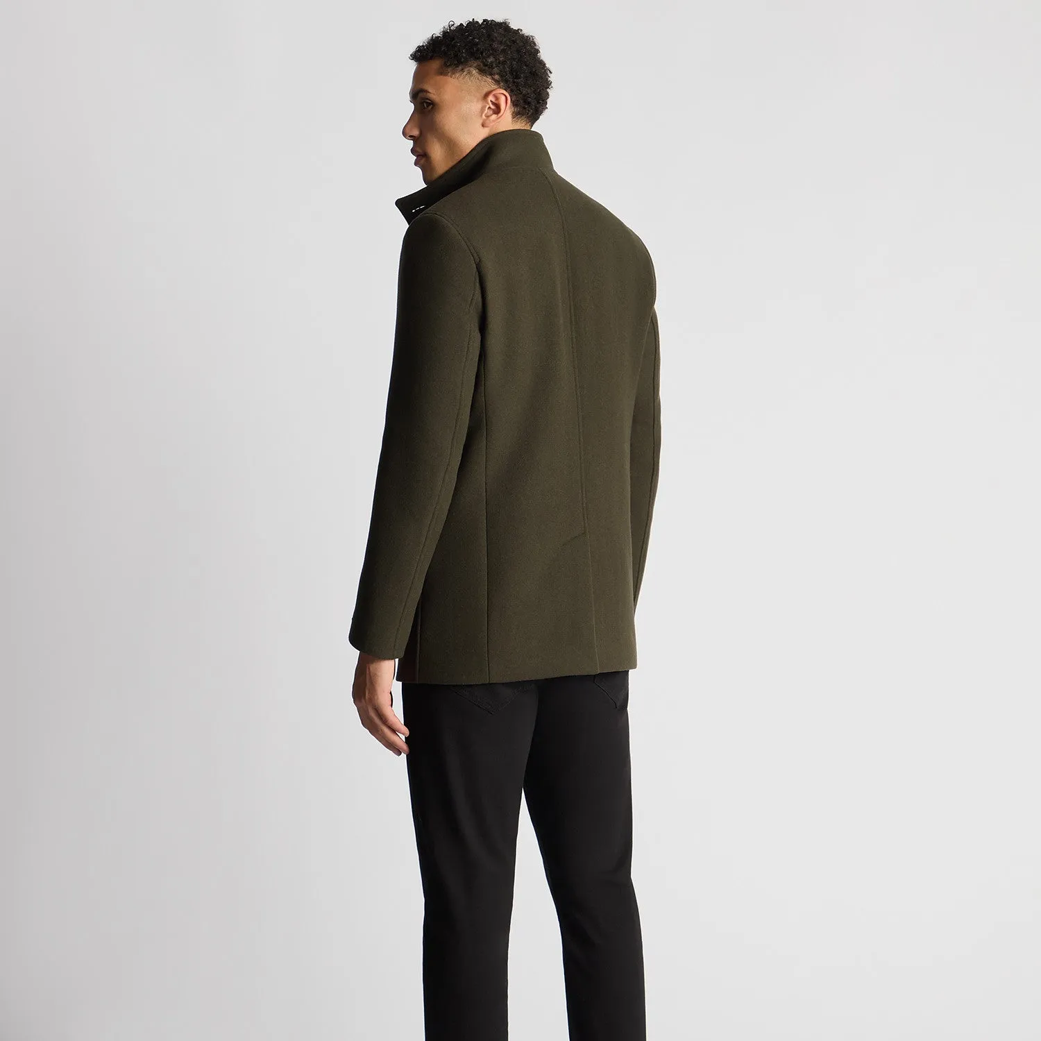 Remus Uomo 90374 37 Dark Lovat Jonah Overcoat