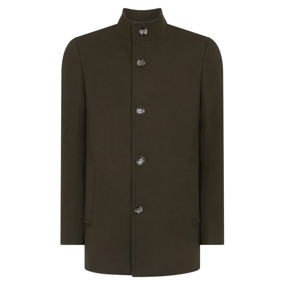 Remus Uomo 90374 37 Dark Lovat Jonah Overcoat