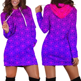 Sacral Bloom | Women's Hoodie Dress | Hakan Hisim