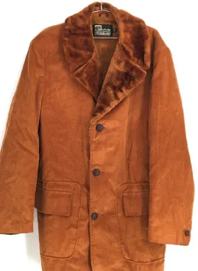 Sears Women's Brown Overcoat - Size 46