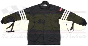 Simpson - 2 Layer Driving Jacket With Arm Restraints, Large, Black Gabardine Nomex SFI-5