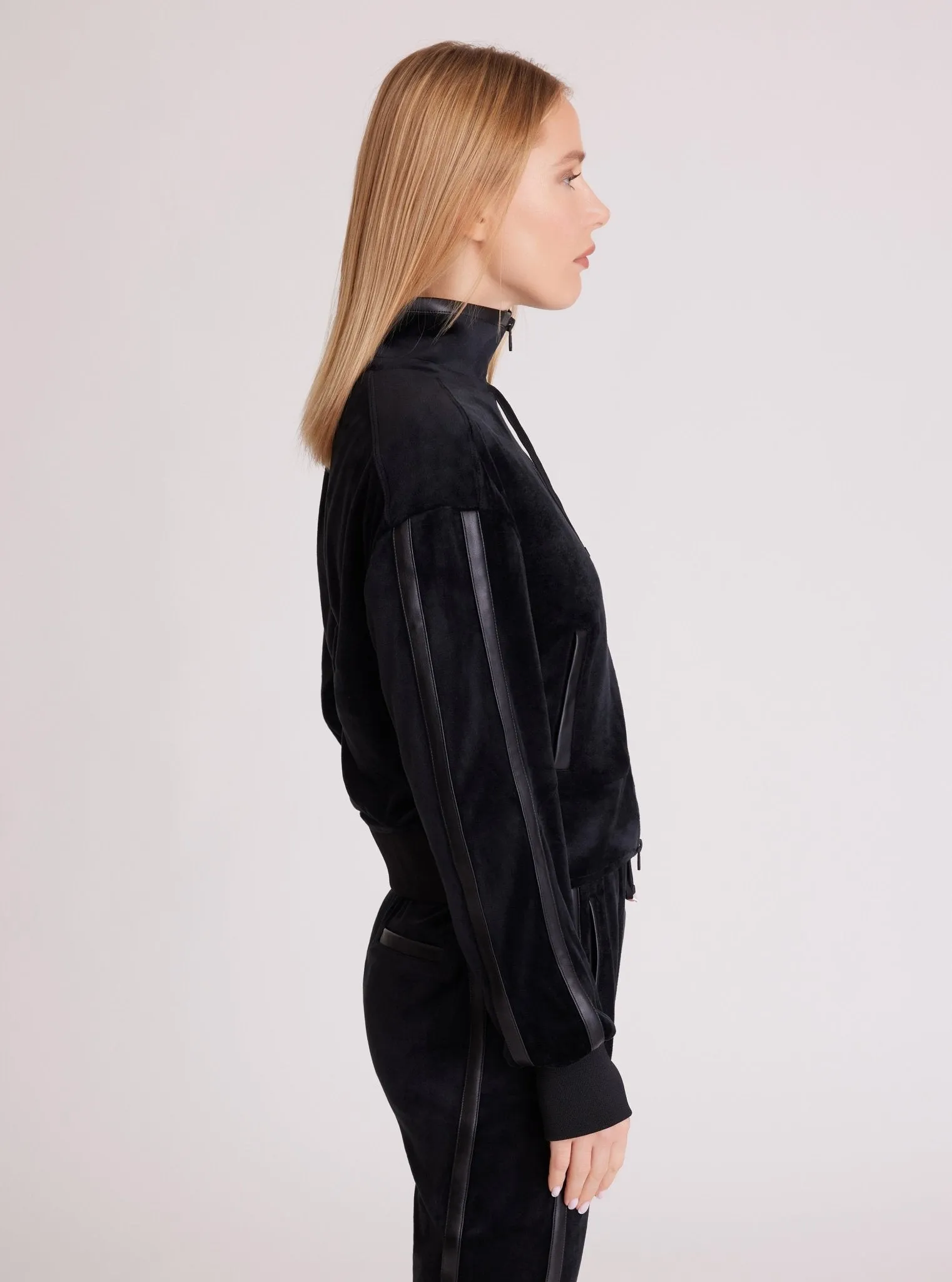 Sporty Velour Jacket