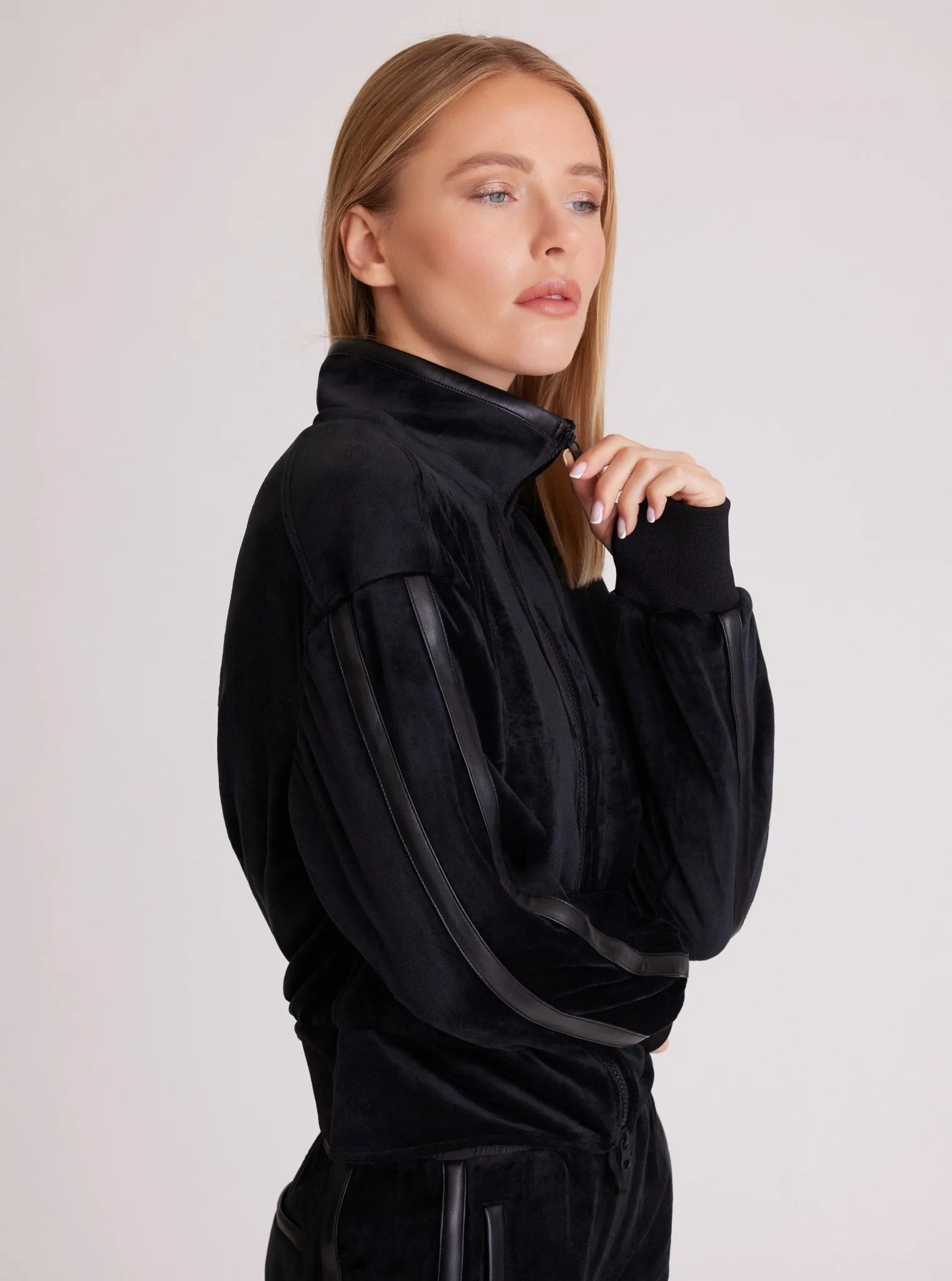 Sporty Velour Jacket