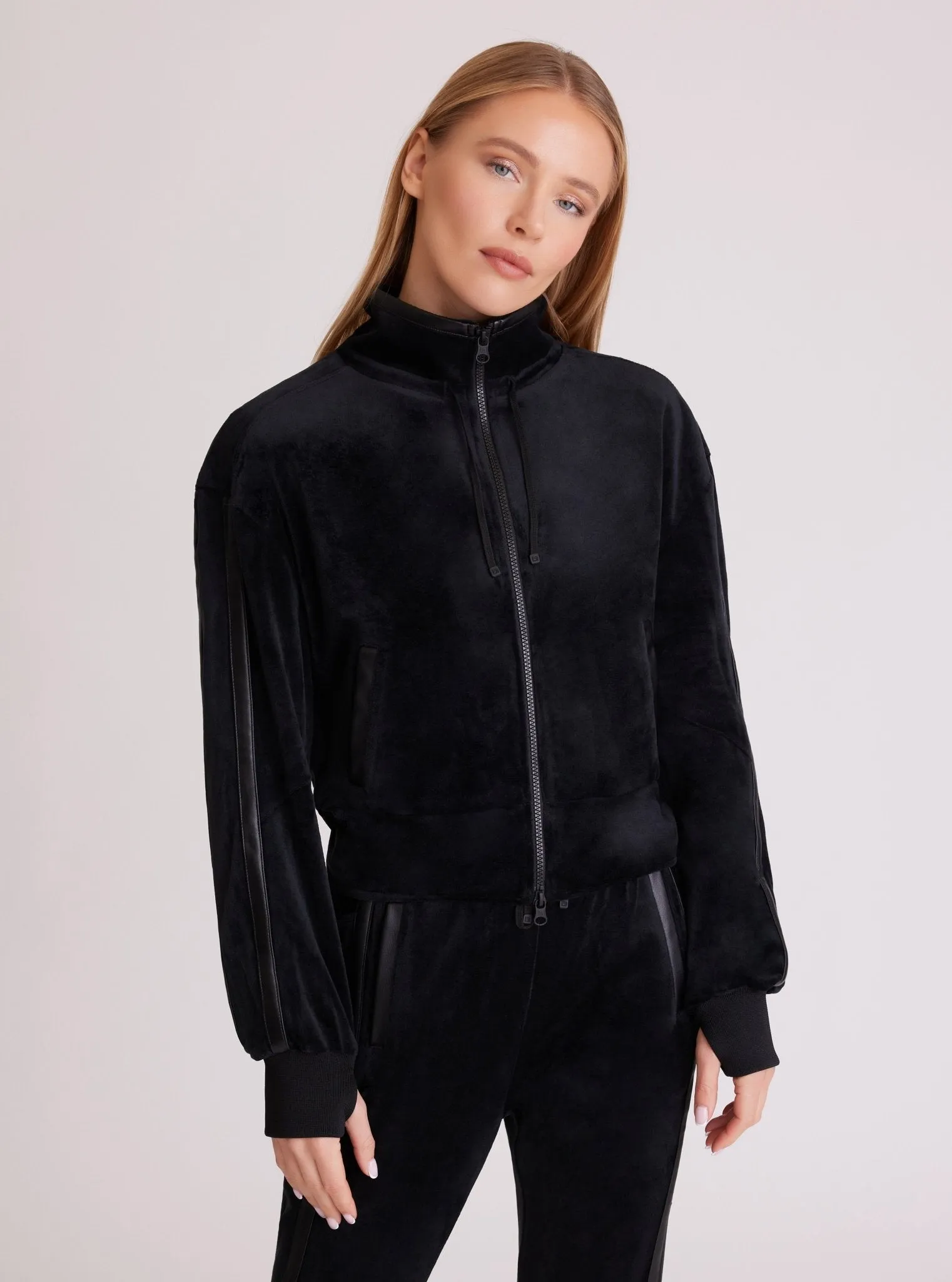 Sporty Velour Jacket