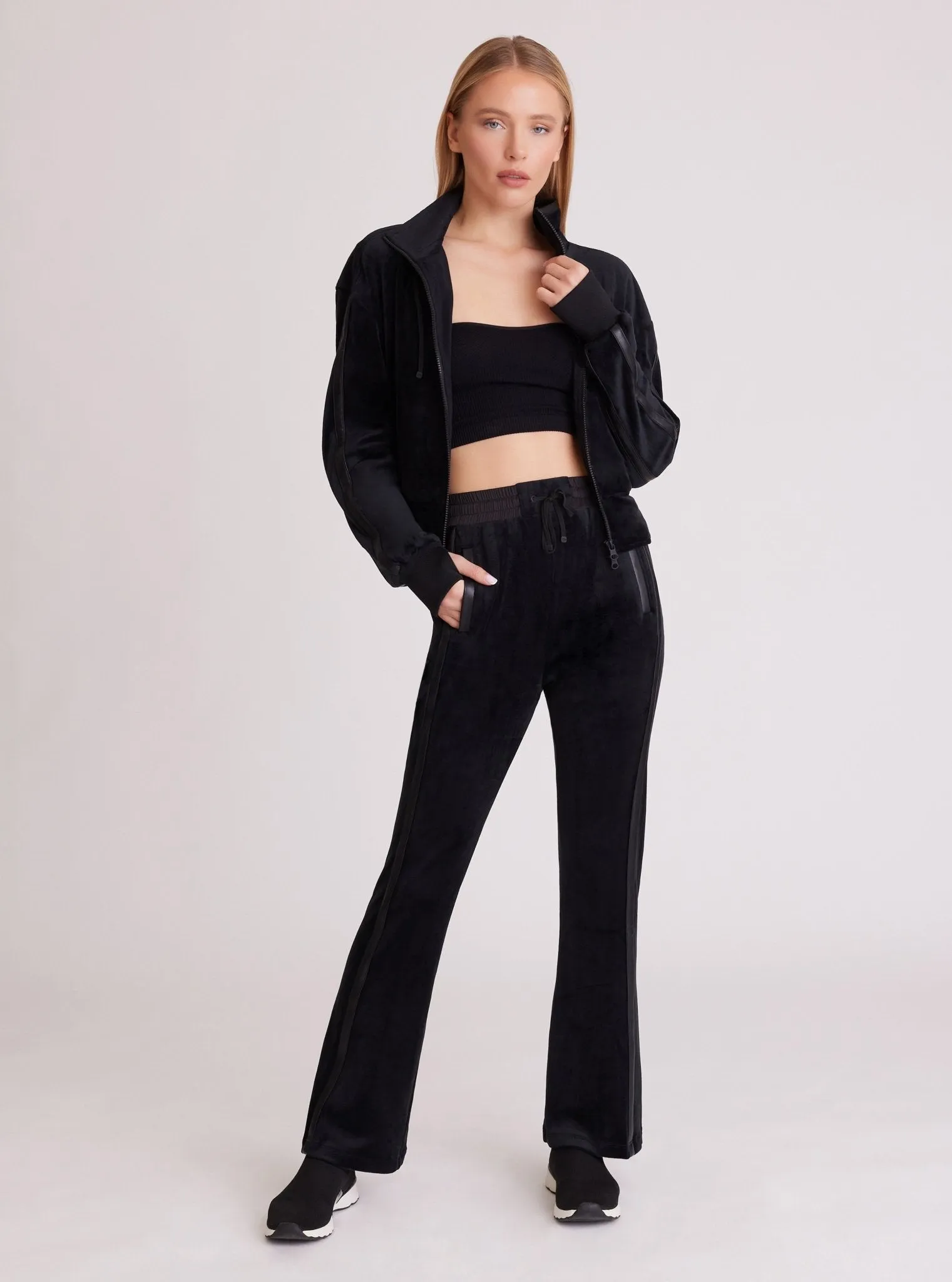Sporty Velour Jacket