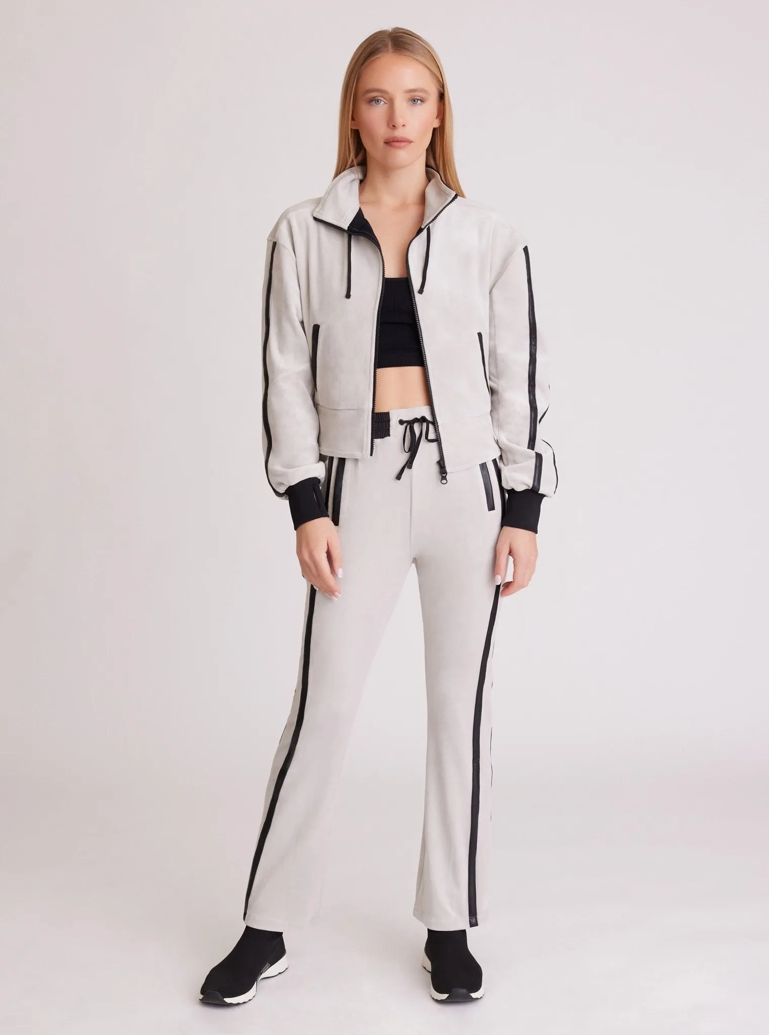 Sporty Velour Jacket